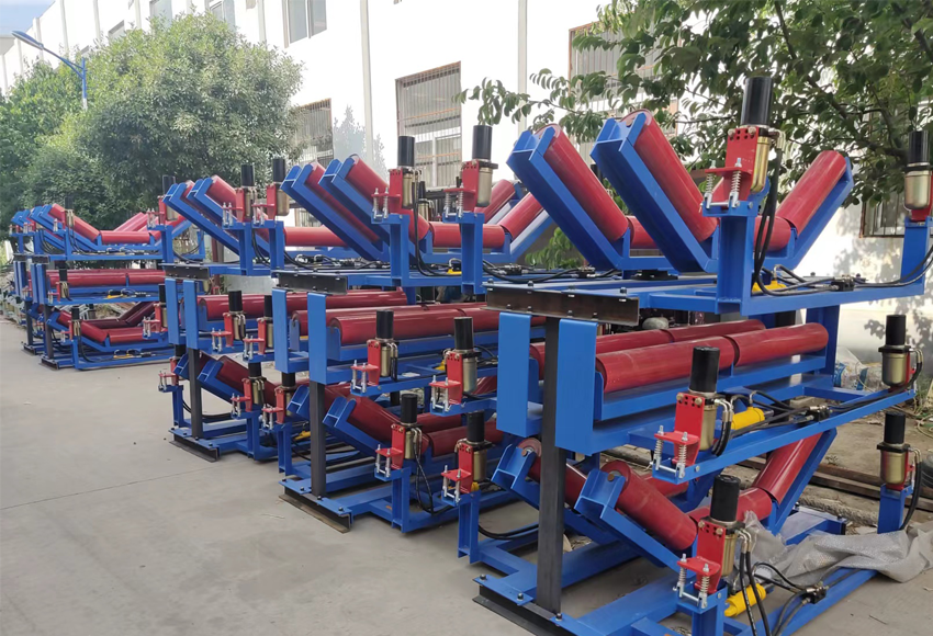 液压皮带纠偏装置